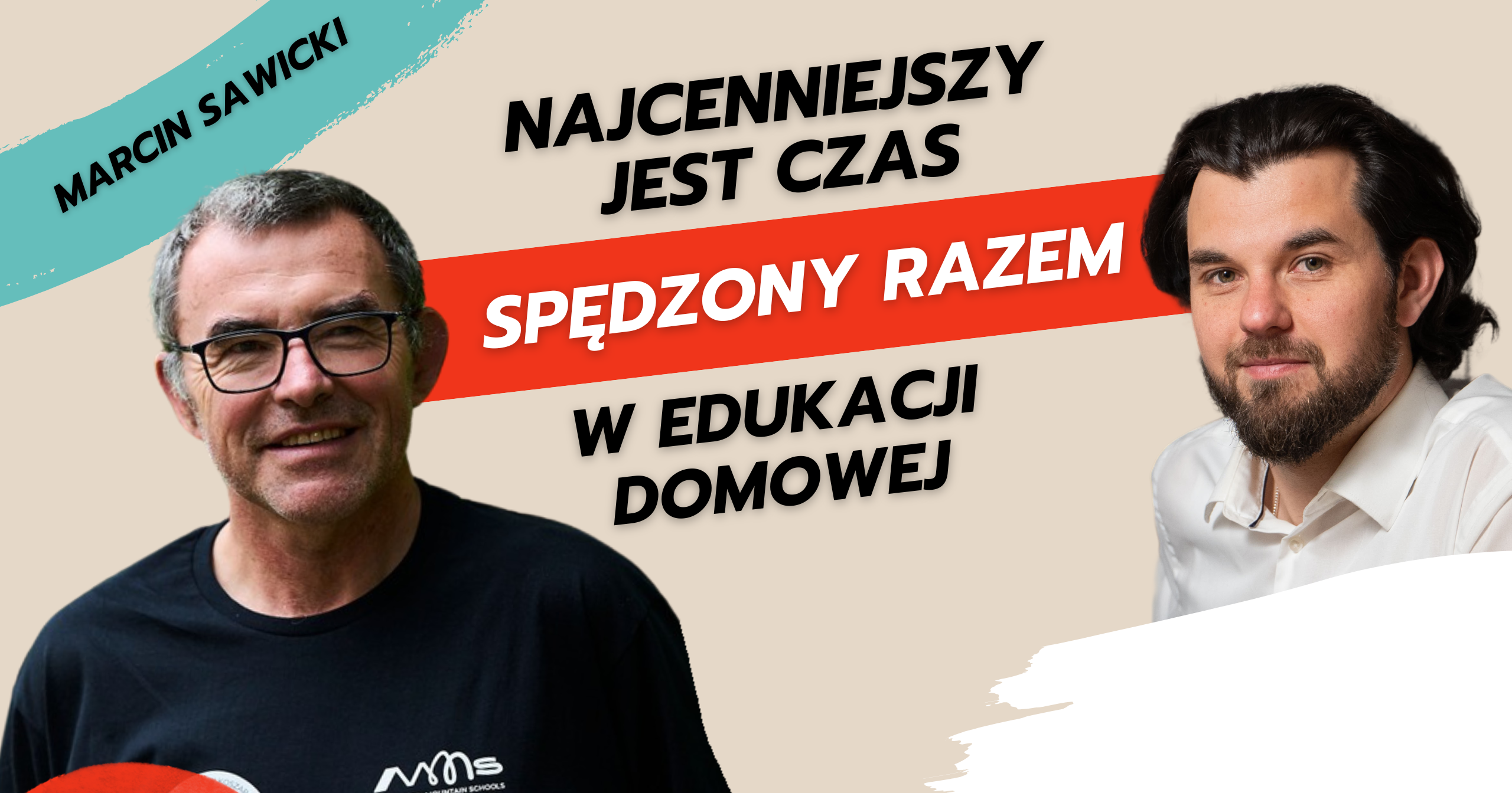 Odcinek podcastu Baj Example z Marcinem Sawickim o edukacji domowej